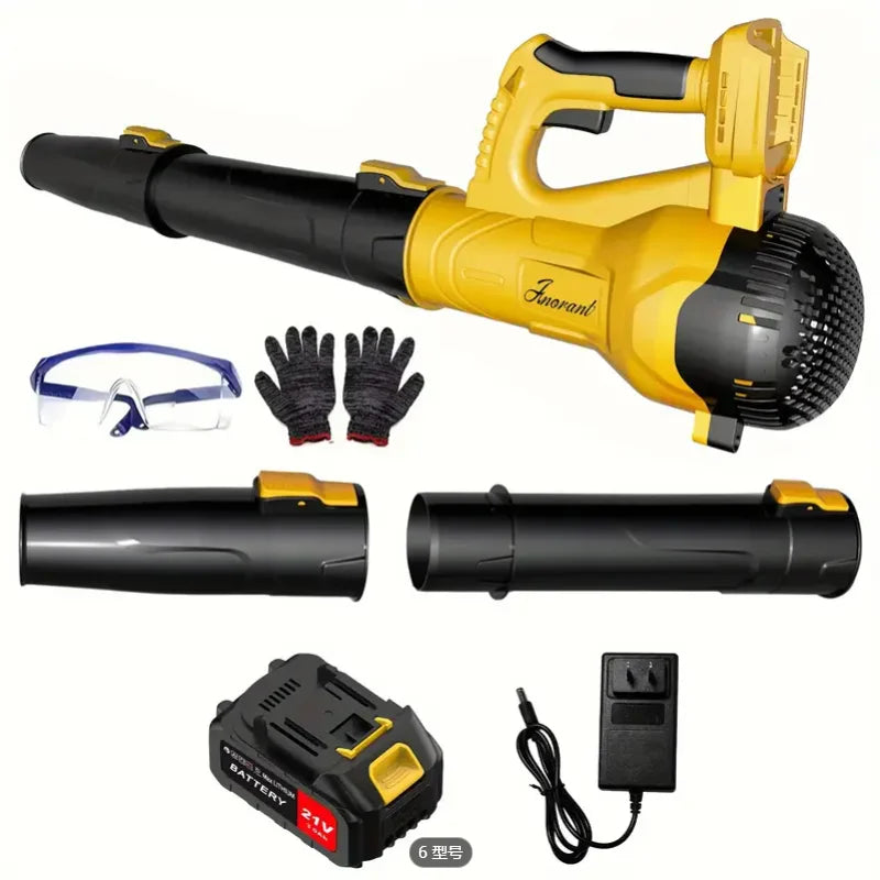 Cordless Leaf Blower 20V With Charger And 6 Speed Modes