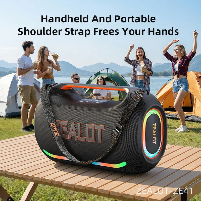 Zealot 300W Portable Bluetooth Speaker Wireless Waterproof TWS