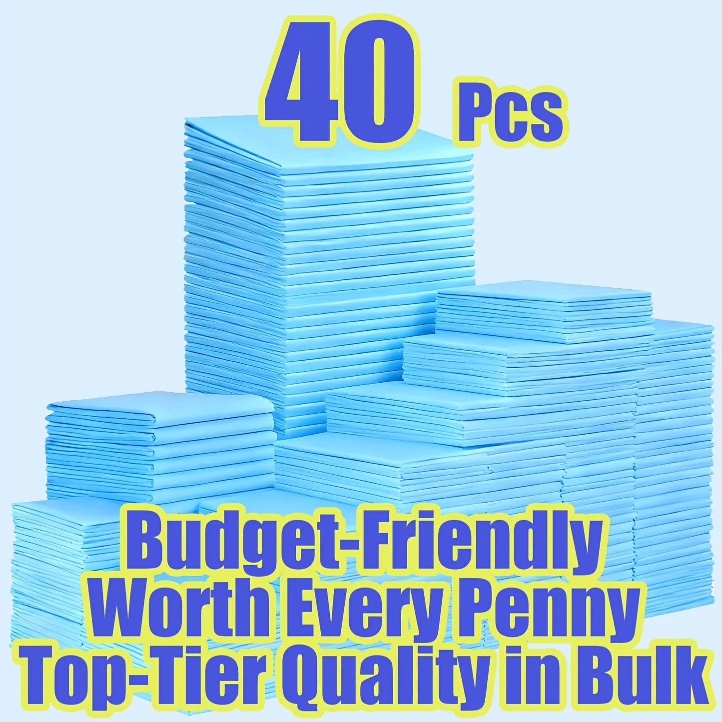 JUYHGV Dog Training Pads Super Absorbent Pee Pads 40 Count