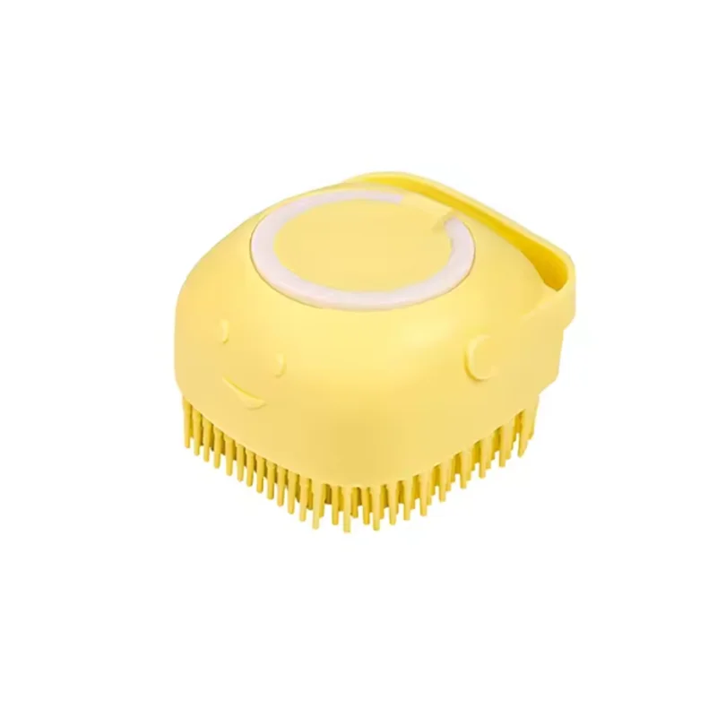 LISM Bath Massage Brush For Pets Silicone Grooming Tools
