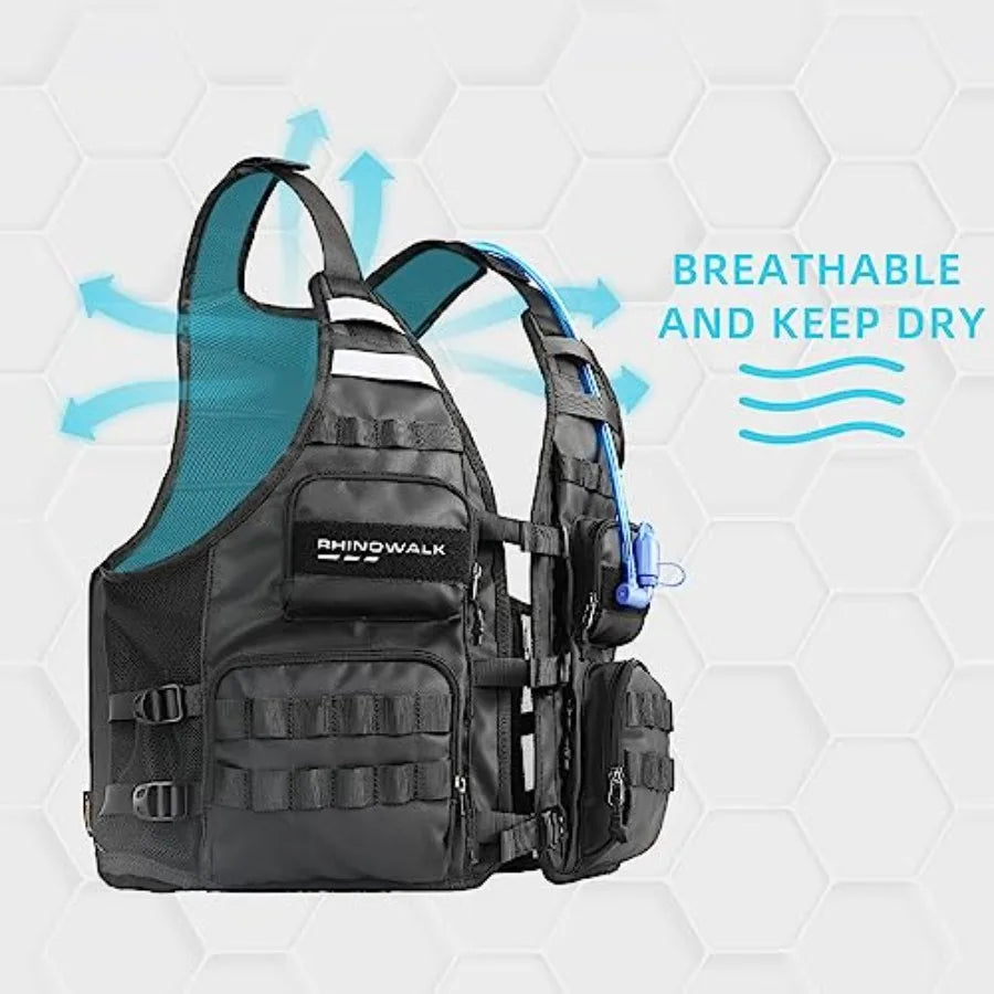 Fishing Vest With Multi Pockets For Outdoor Activities And Travel