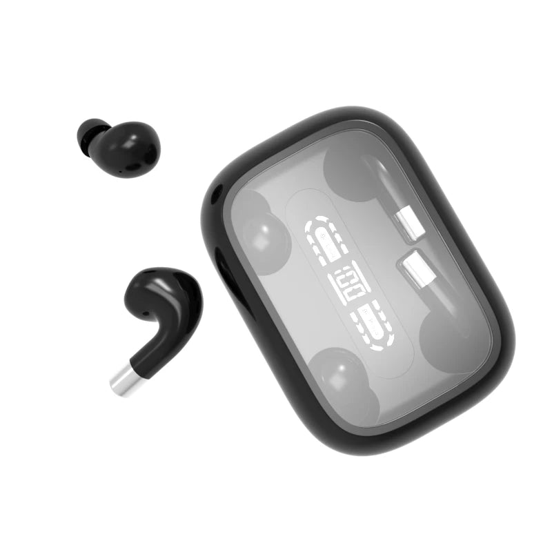 SHUKE 2in1 Dual Headphones 5.4 Bluetooth Wireless Earbuds