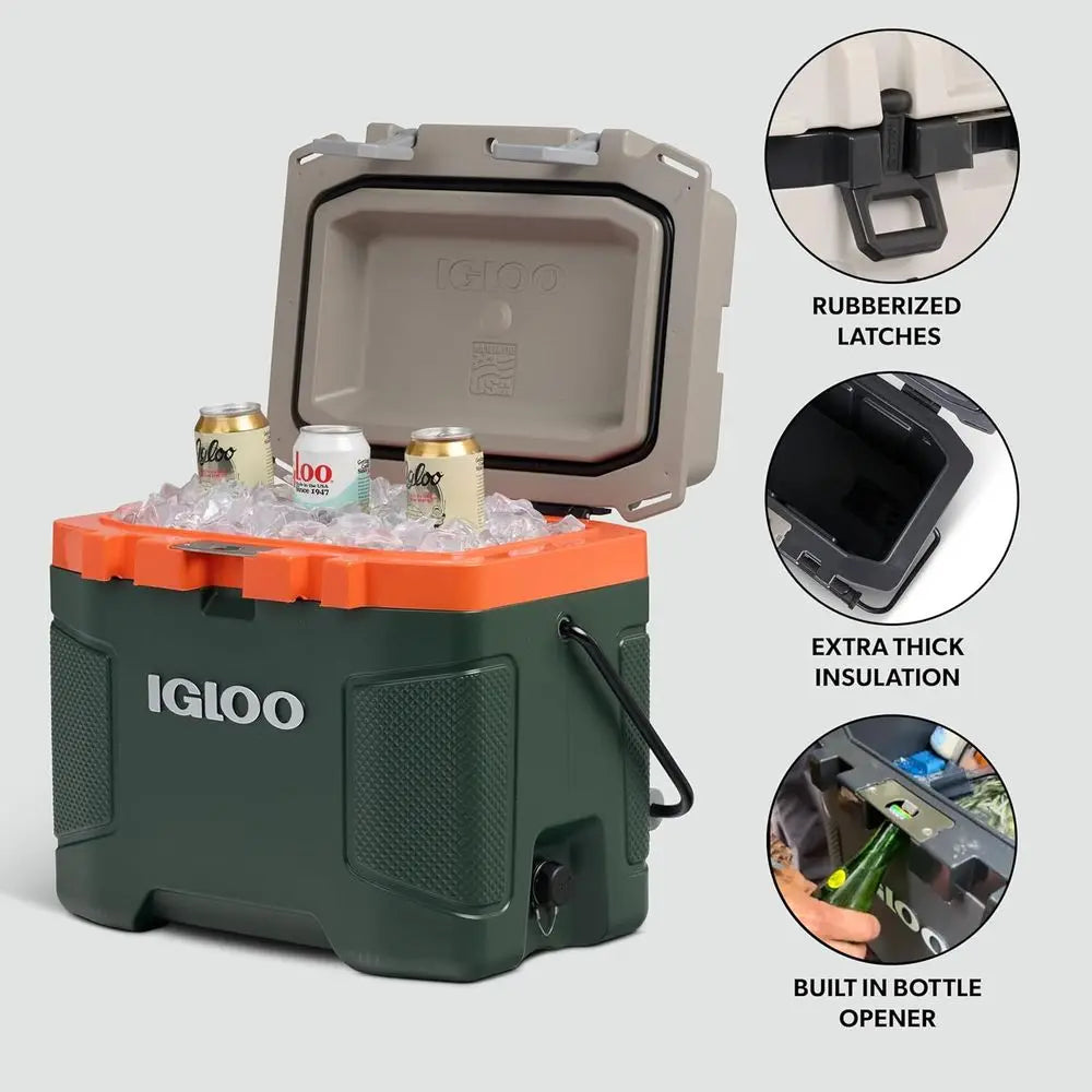 Insulated Hard Shell Cooler for Outdoor Adventures