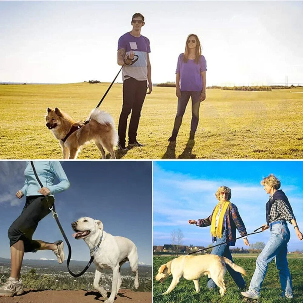 NONECN Adjustable Police Style Dog Walking Training Leash