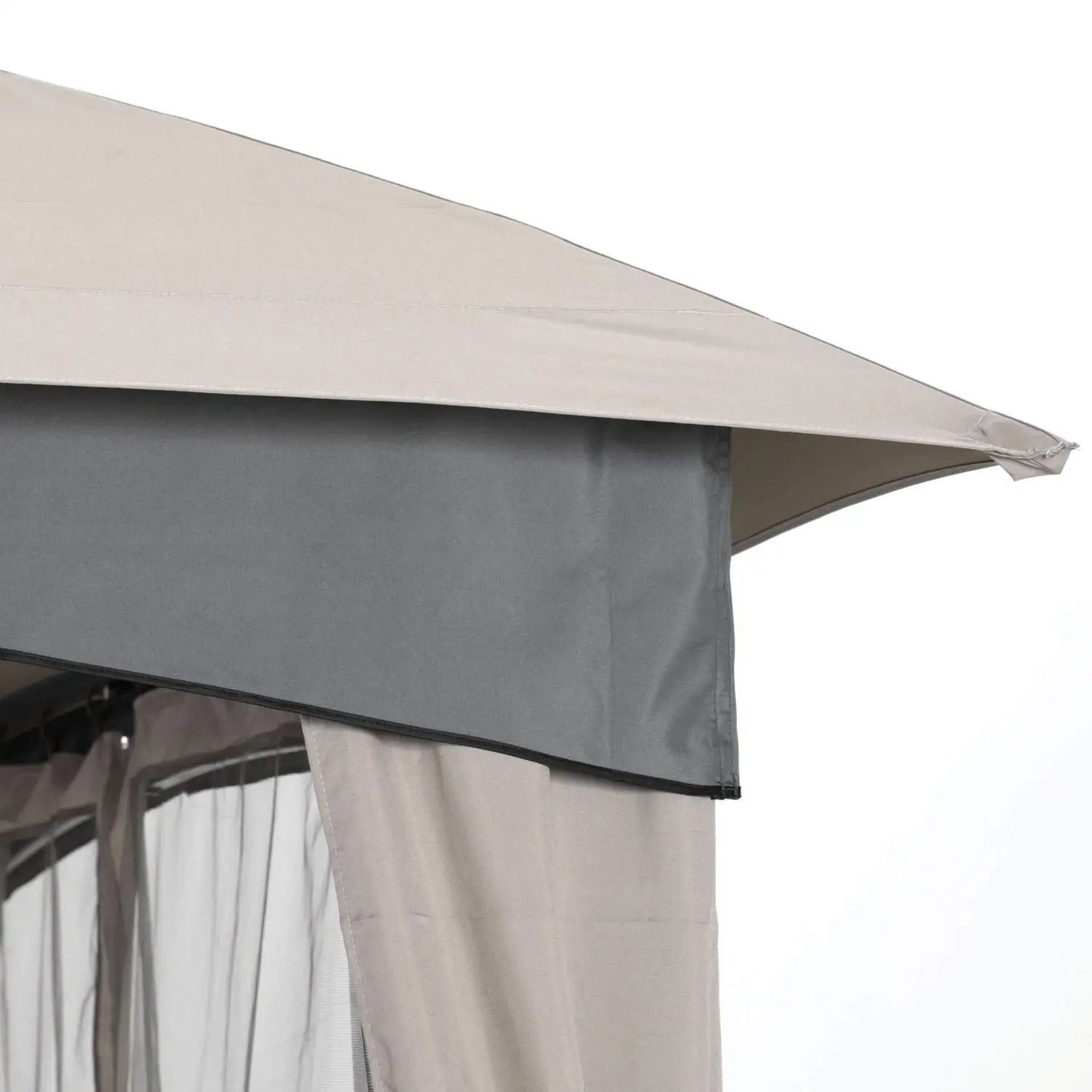 Outdoor Gazebo With Mosquito Netting For Patio Garden