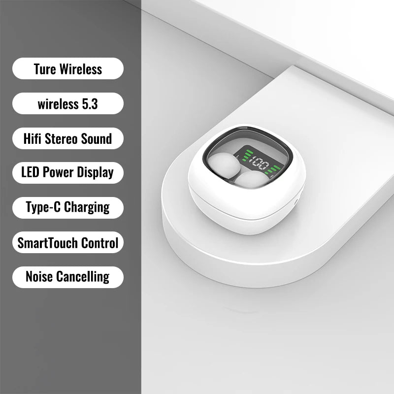 SHUKE SK TWS Mini Bluetooth Earphones In-Ear Headphones With Mic