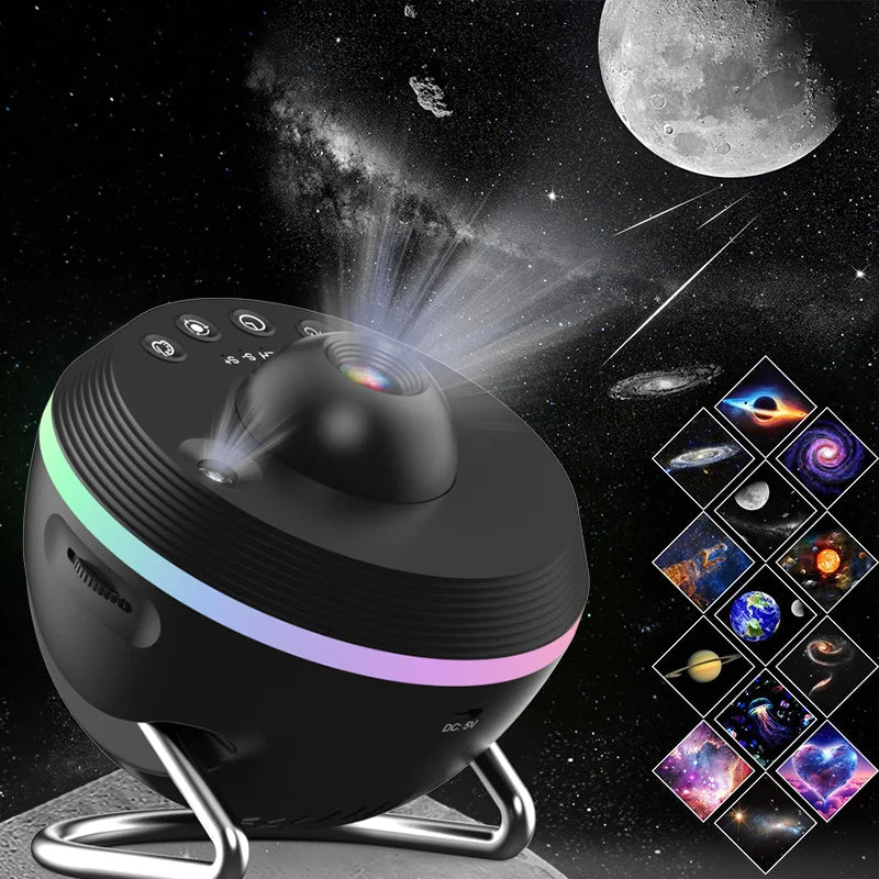 AUSYLE Galaxy Projector 13 in 1 Night Light Space Ball