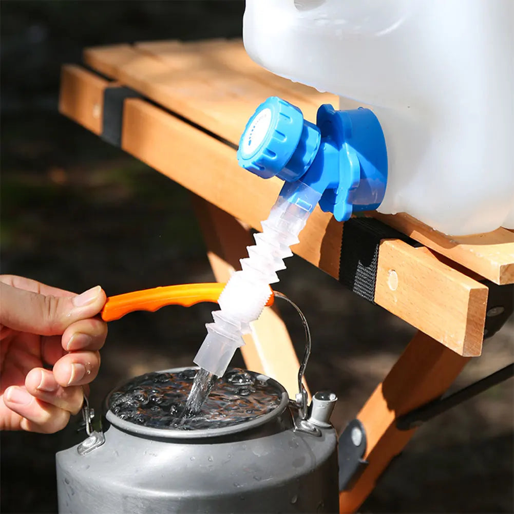 Leakproof Drinking Water Container with Spigot for Camping and Hiking
