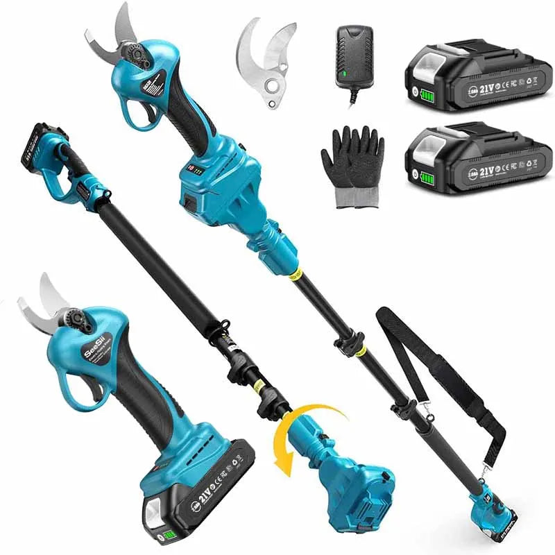 Seesii Cordless Brushless Trimming Scissors Pruner For Makita 18V Battery