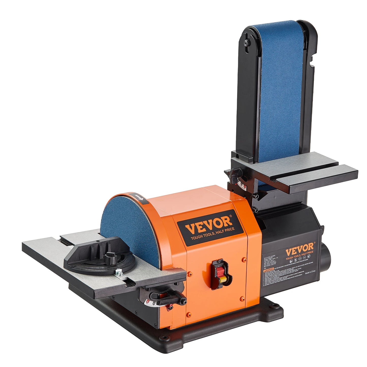 SucceBuy Belt Disc Sander Combo With High Power Induction Motors