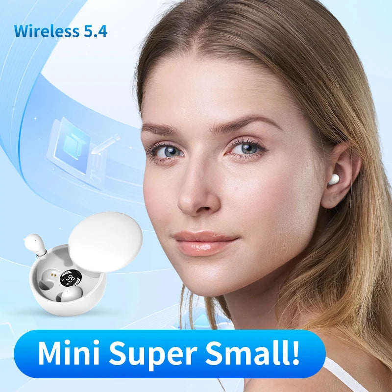 SHUKE Wireless Sleep Headphones Waterproof Earbuds With Microphone