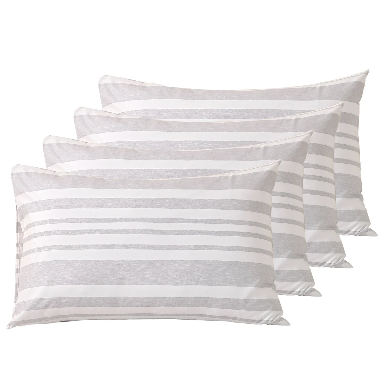 easYum Pillow Protector Cover Sets Printed Pillowcases 4 Pack