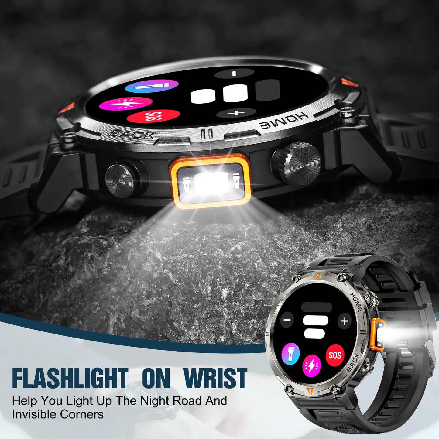 EIGIIS KE3 Smartwatch Bluetooth Call With Heart Rate Monitor