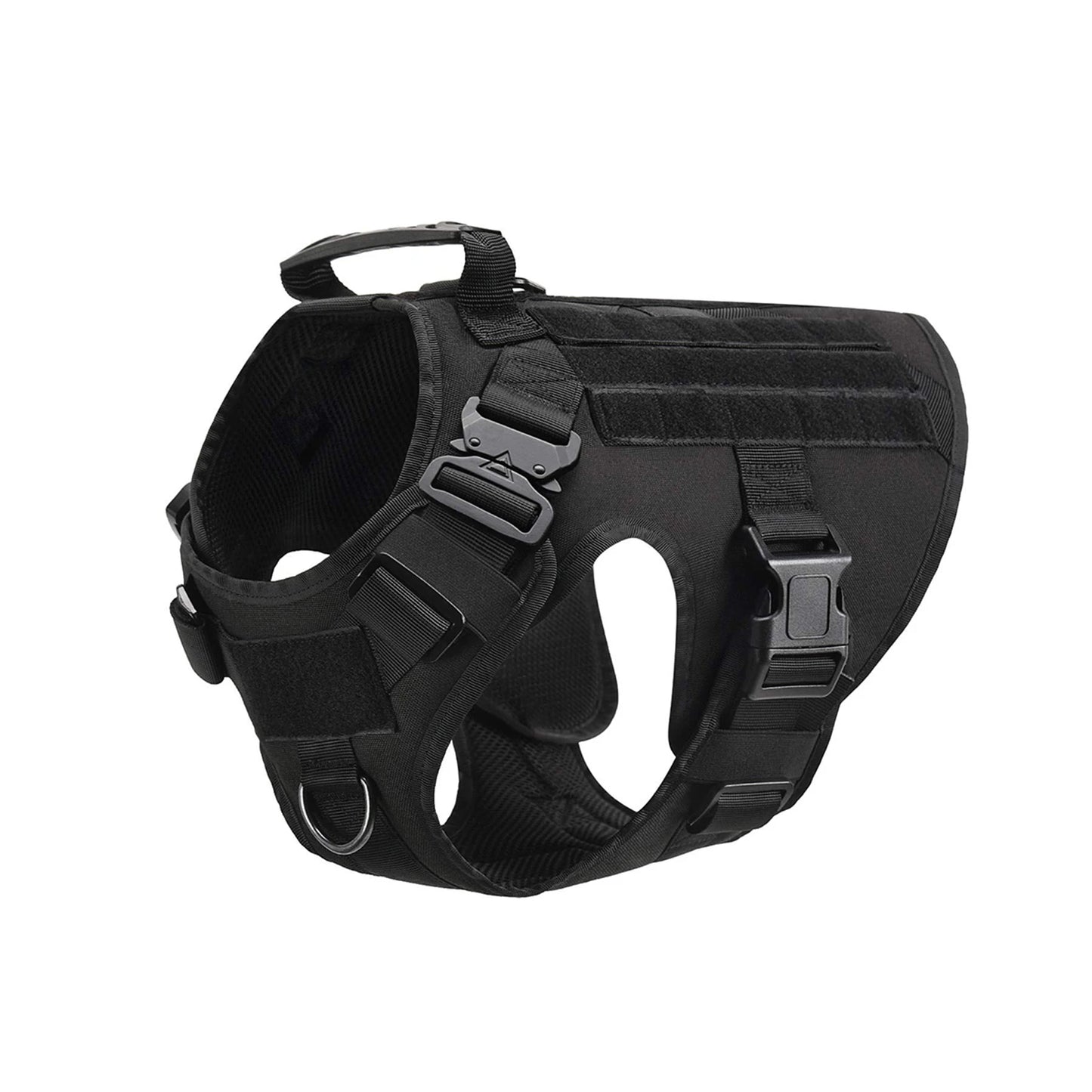 PETRAVELCN Tactical Dog Harness Molle Vest for Dogs