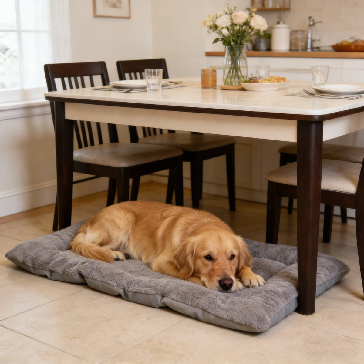 Plush Super Soft Dog Bed Sofa Fleece Crate Mat Pad