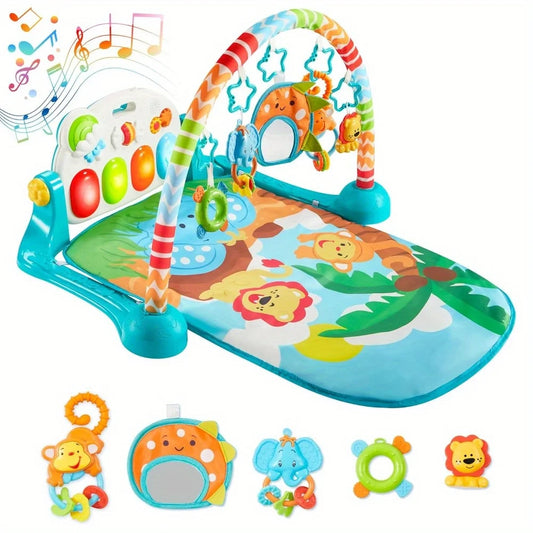 Joyfy Baby Play Mat Tummy Time Gym Musical Toy Piano