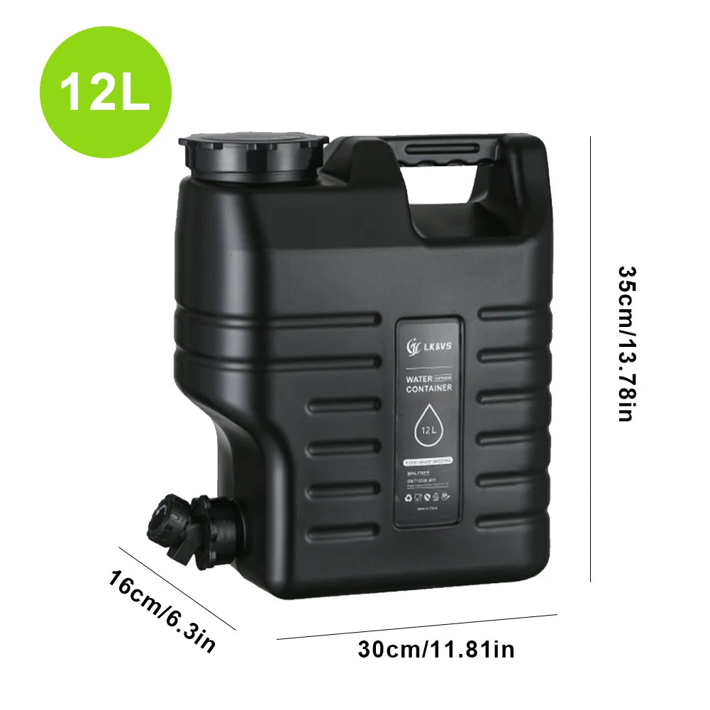 Leakproof Drinking Water Container with Spigot for Camping and Hiking