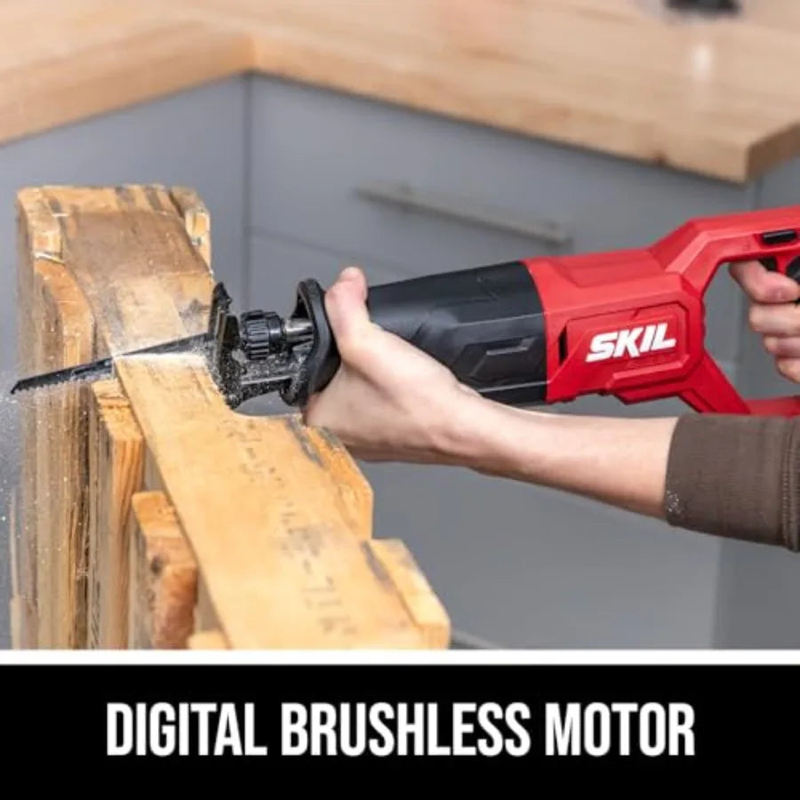 SHXI PWRCORE 20V Brushless Reciprocating Saw Kit With 2Ah Battery And Charger
