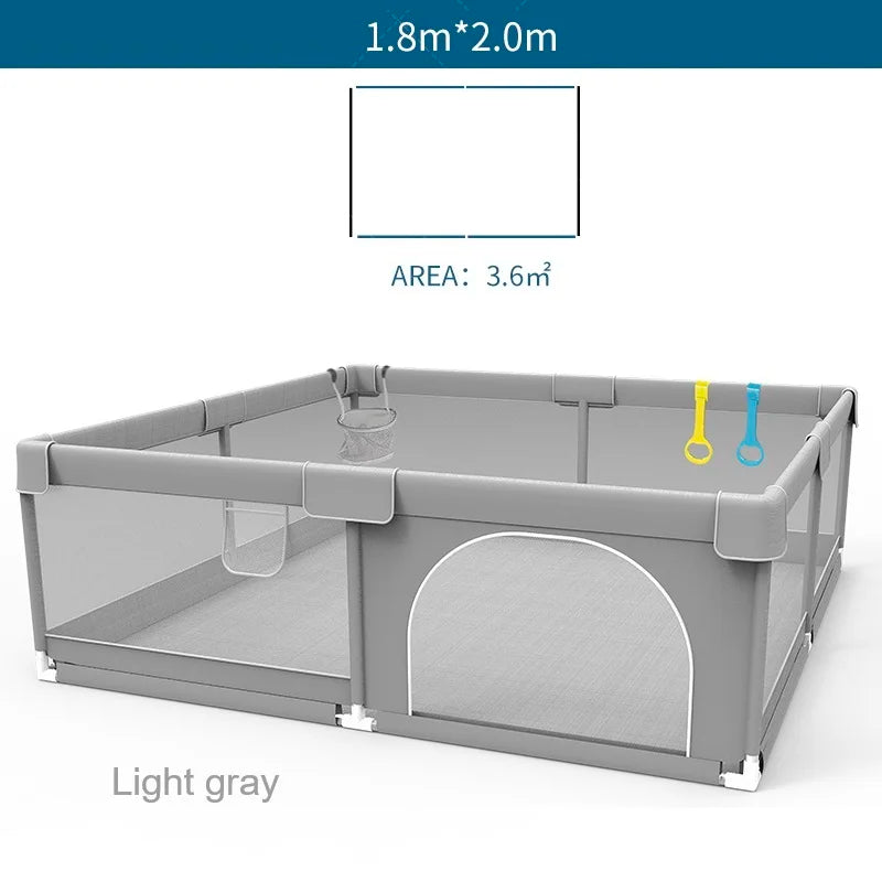 IMBABY Baby Playpen for Children Safety Fence and Activity Gym