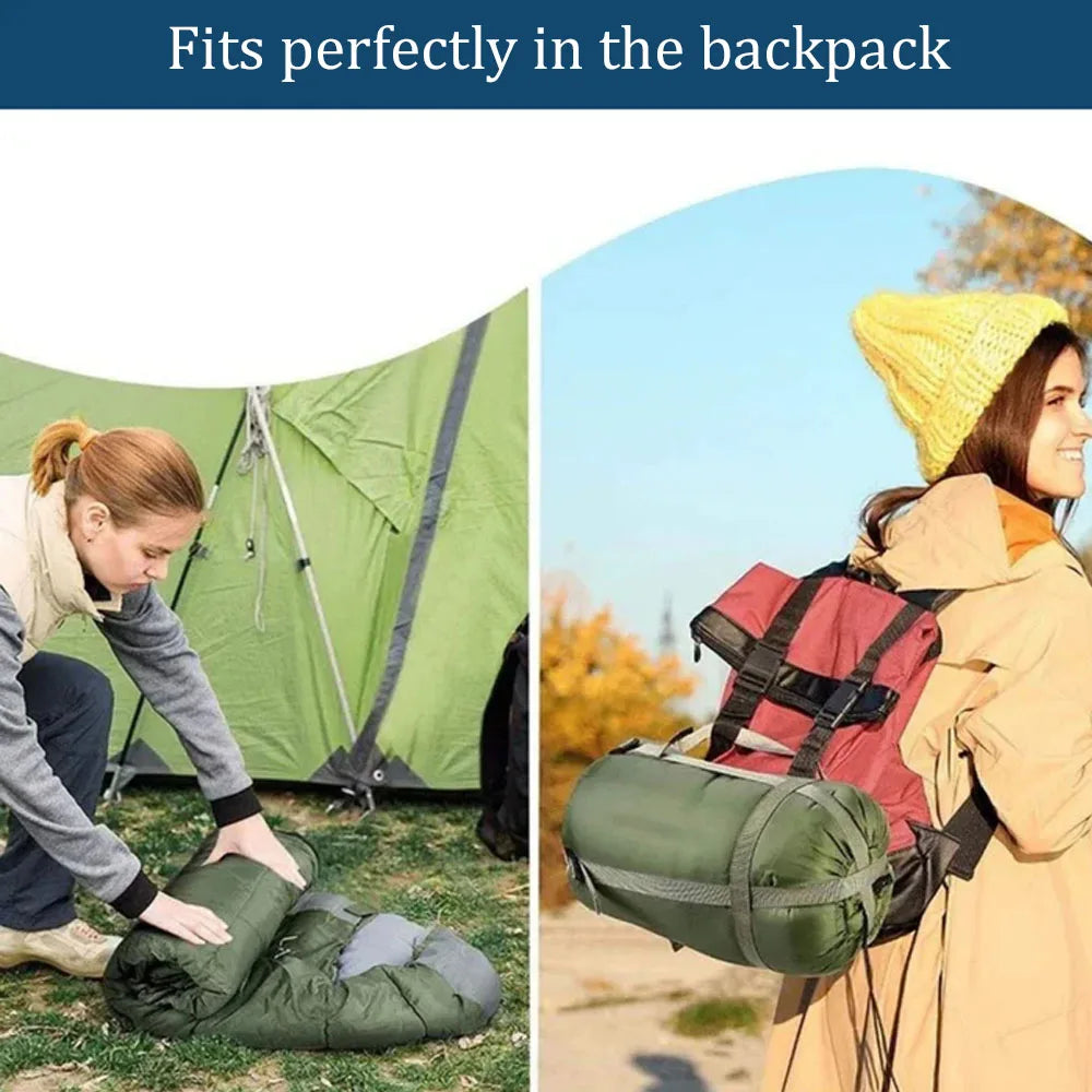 NONECN Ultralight Camping Sleeping Bag Four Season Waterproof Envelope