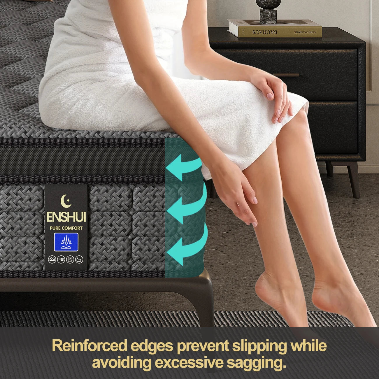 Memory Foam Hybrid Pocket Spring Mattress For Back Pain Relief