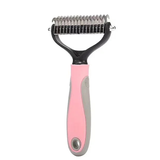 Pet Deshedding Brush for Dogs and Cats Grooming Premium