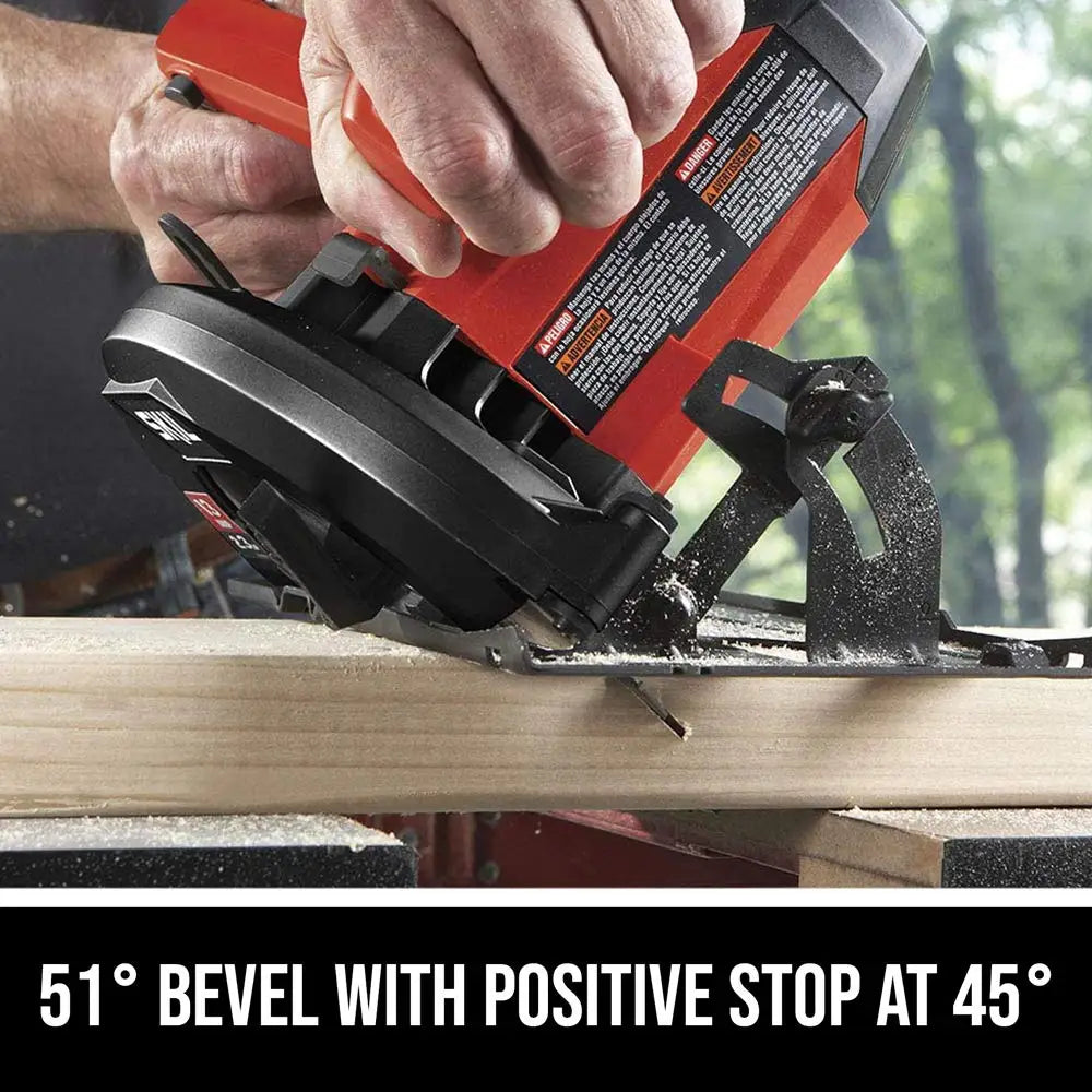 13 Amp Circular Saw With Powerful Motor Lightweight Handling