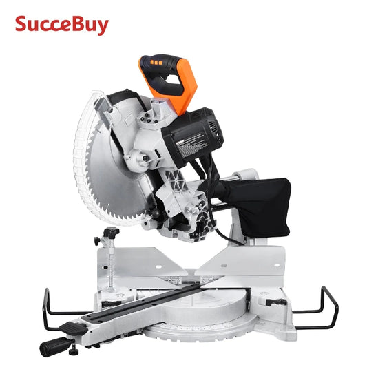 SucceBuy Sliding Miter Saw With 60 Tooth Blade For Precision