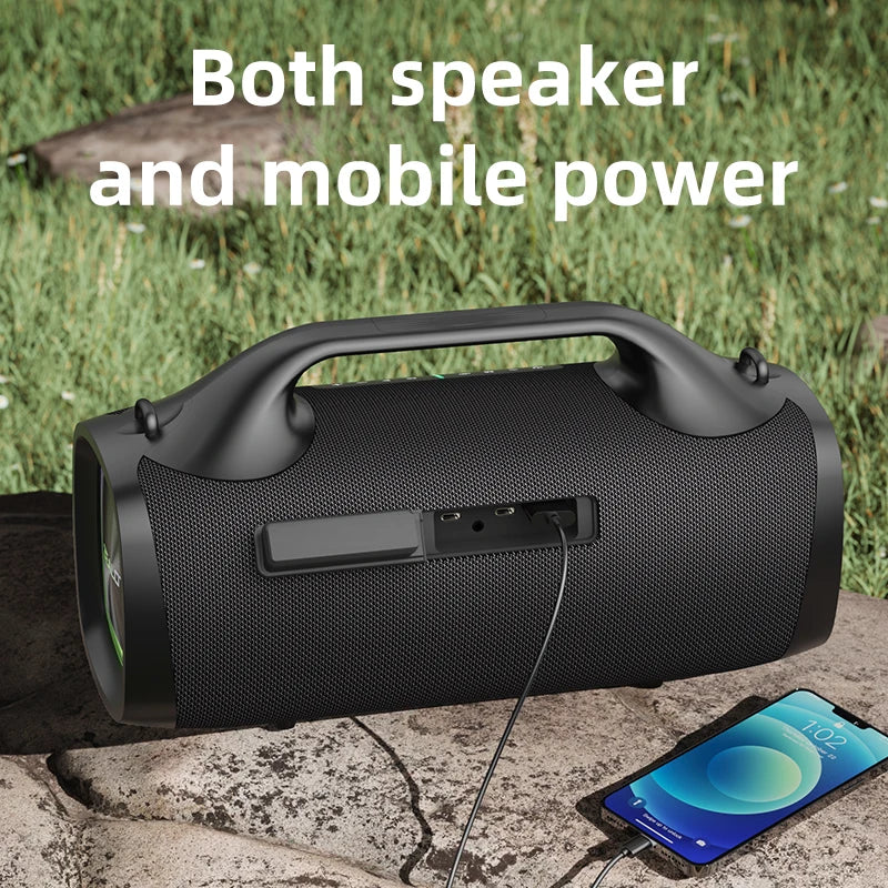 Zealot 100W Bluetooth Speaker With Stereo Sound And Power Bank