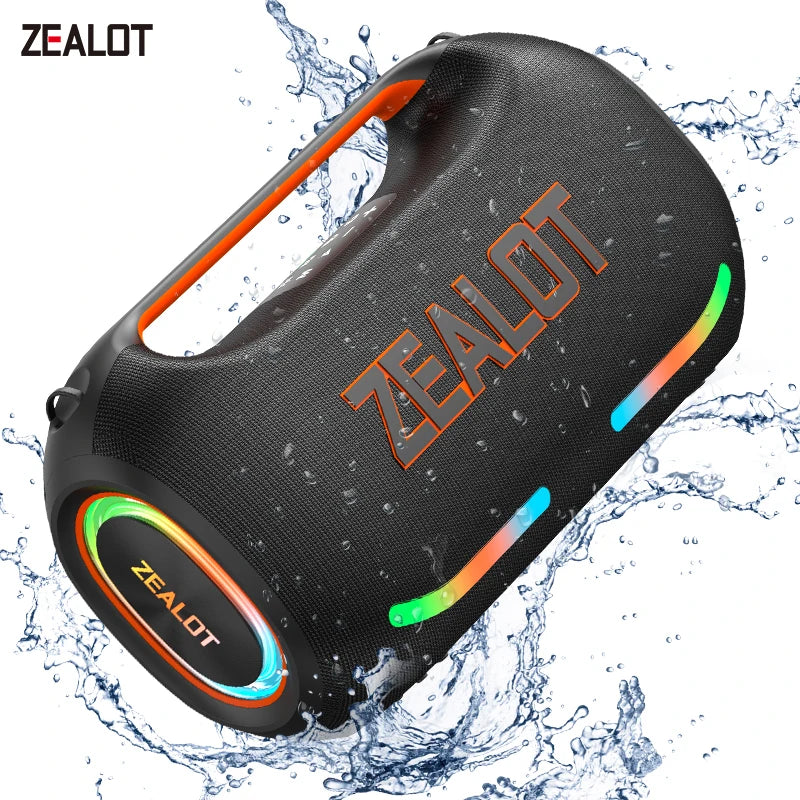 Zealot 300W Portable Bluetooth Speaker Wireless Waterproof TWS