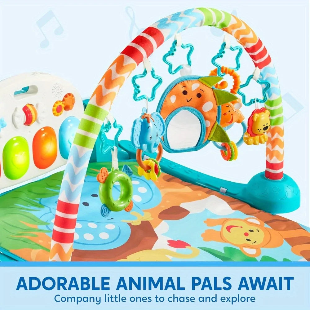 Joyfy Baby Play Mat Tummy Time Gym Musical Toy Piano
