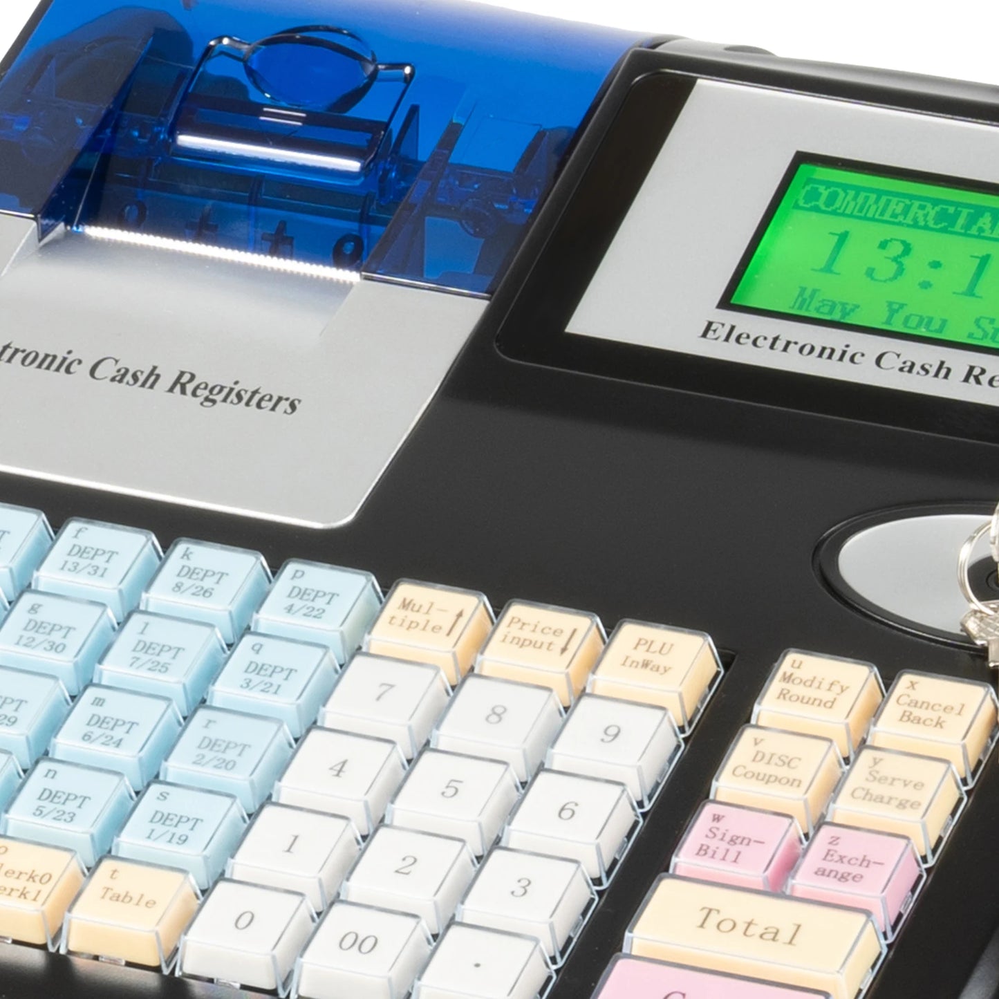 48 Keys Cash Management System Electronic Cash Register Drawer POS