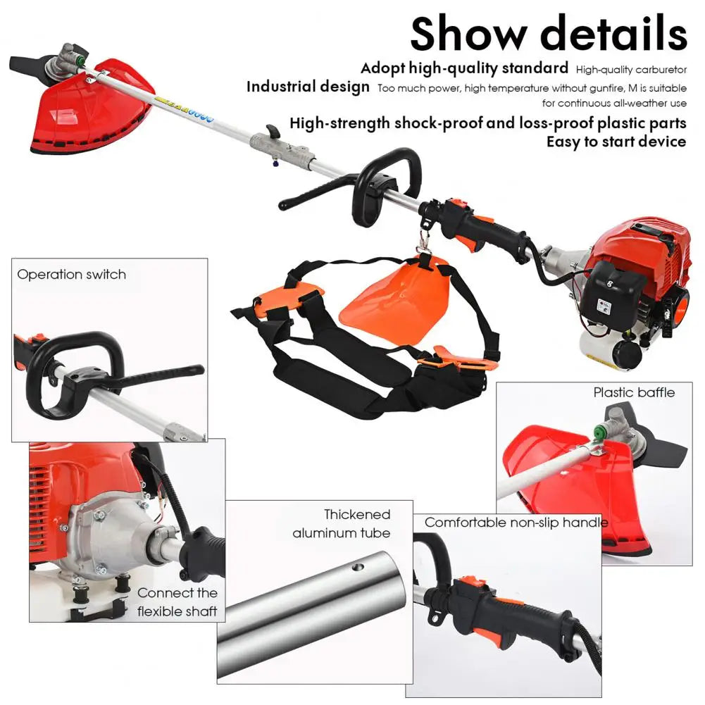 Petrol Hedge Trimmer Brush Cutter Grass Trimmer Chainsaw Garden Tools