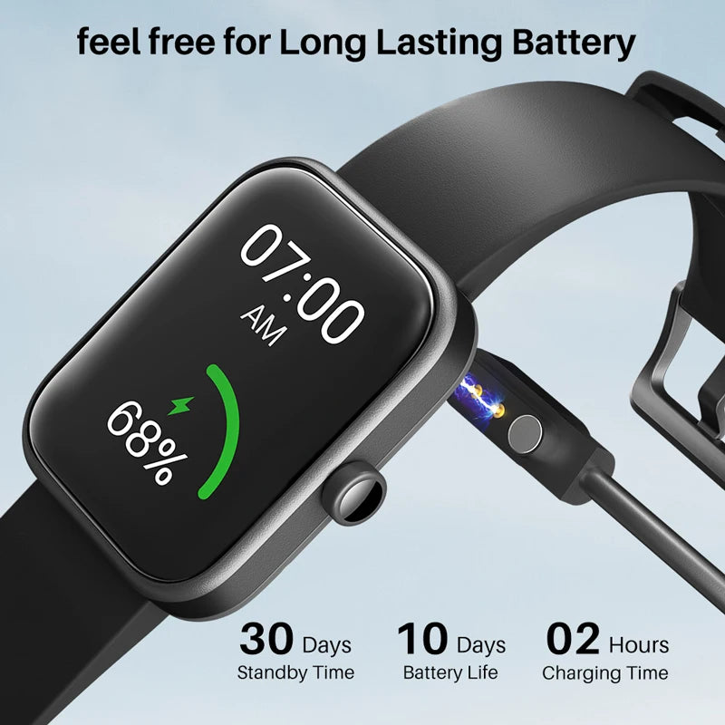 TOZO S2 Smartwatch Waterproof 5ATM Alexa Built In Fitness Tracker