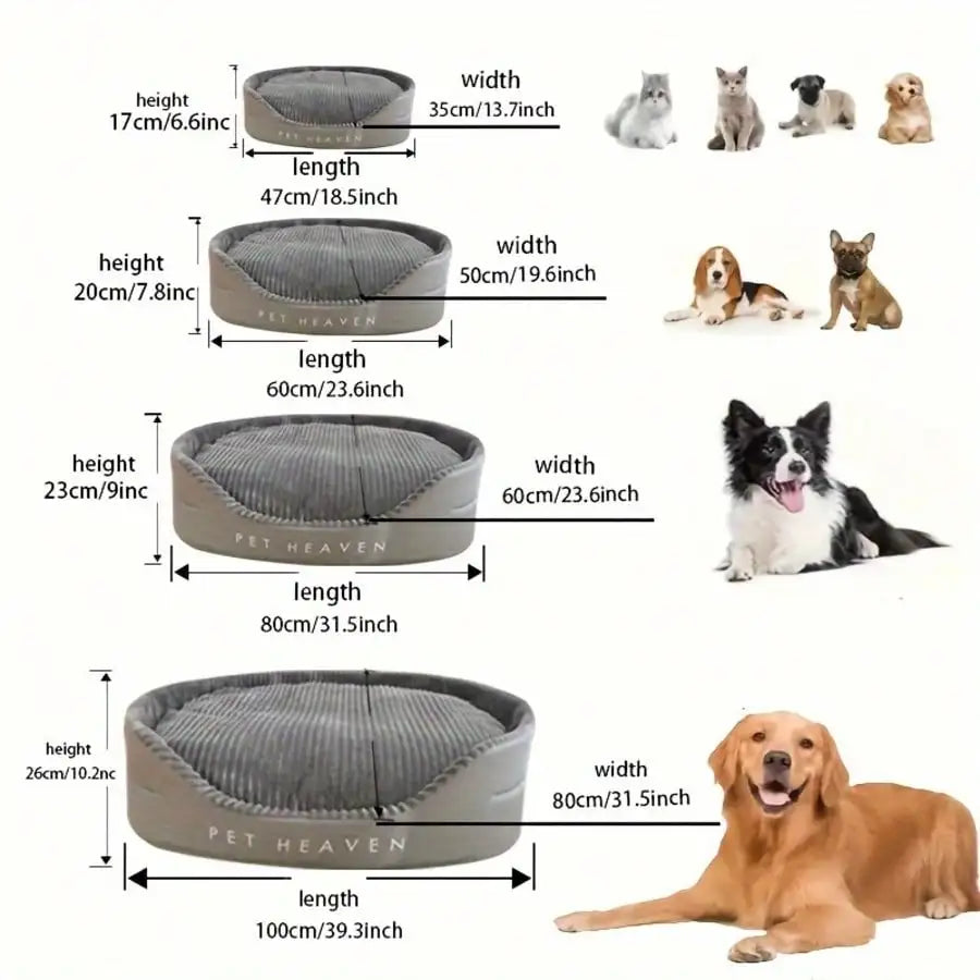 Machine Washable Cozy Pet Bed All Season Dog Cat House