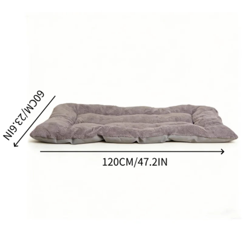 Plush Super Soft Dog Bed Sofa Fleece Crate Mat Pad