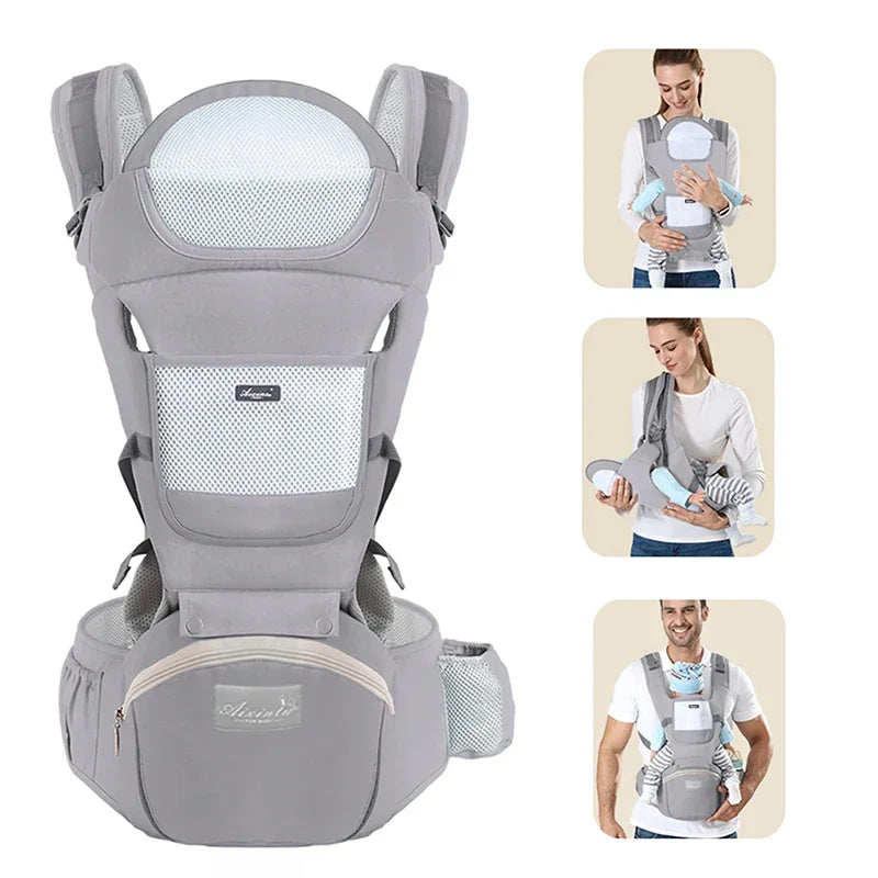 NONECN Ergonomic Baby Carrier Backpack Infant Front Facing Kangaroo