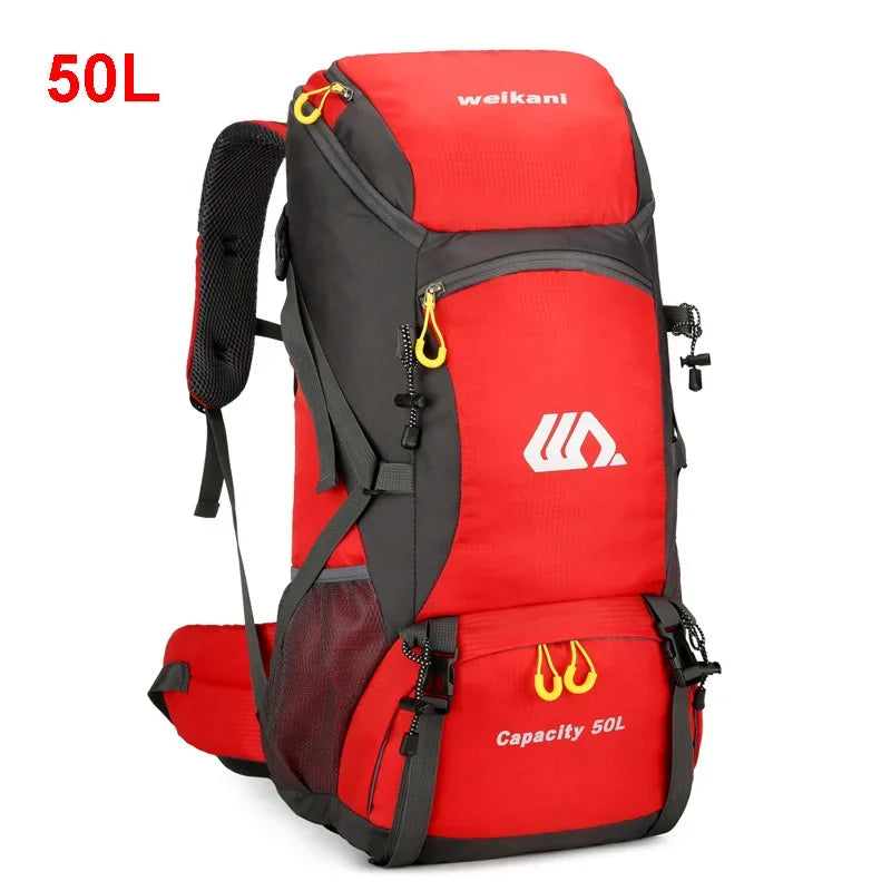 Scione Waterproof Travel Backpack For Hiking And Camping Outdoors