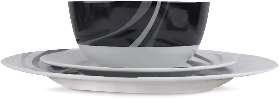 Dinnerware Set Microwave and Dishwasher Safe Plates Bowls Dishes