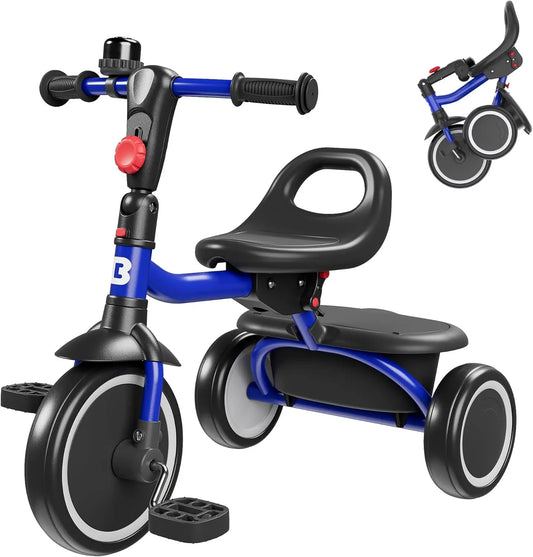 Toddler Tricycle With Bell For 18 Months To 5 Years