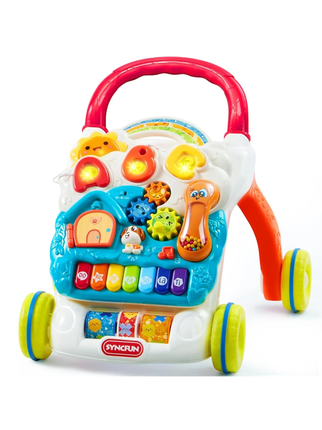 Joyfy 2 In 1 Learning Walker Sit To Stand Educational