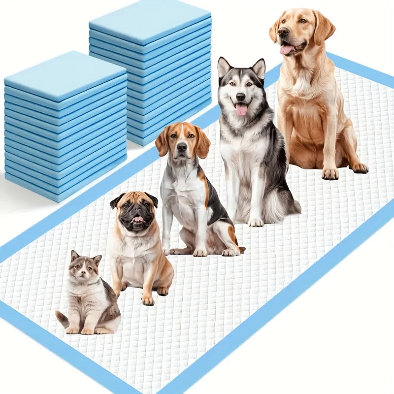 Disposable Pet Pee Pads For Dogs And Cats Ultra Absorbent