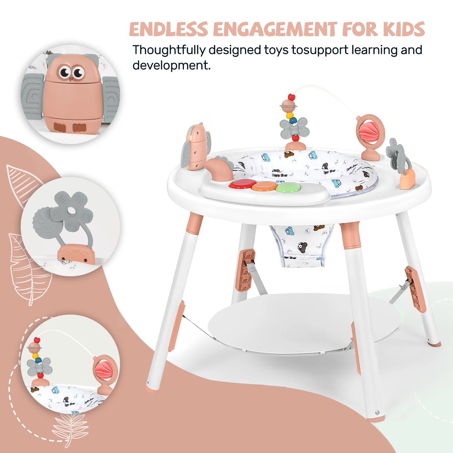 Multi Functional Baby Play Center 3 In 1 Activity Center