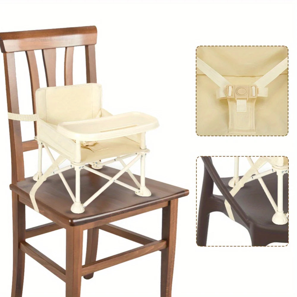Ubravoo Adjustable High Chair With Detachable Cushion And Footrest