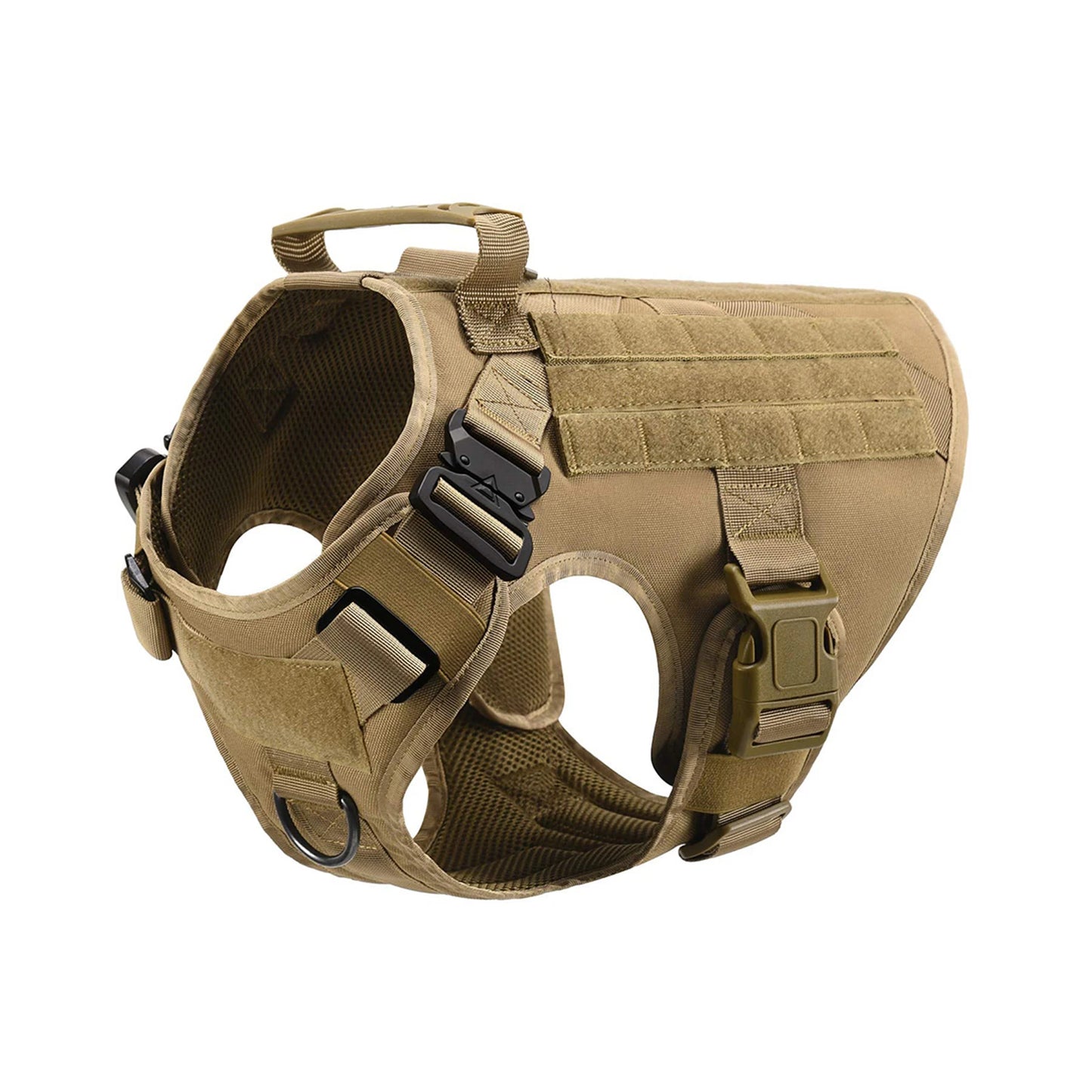 PETRAVELCN Tactical Dog Harness Molle Vest for Dogs