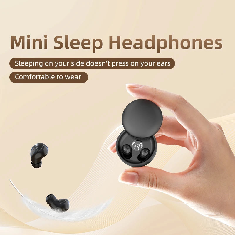 SHUKE Wireless Sleep Headphones Waterproof Earbuds With Microphone