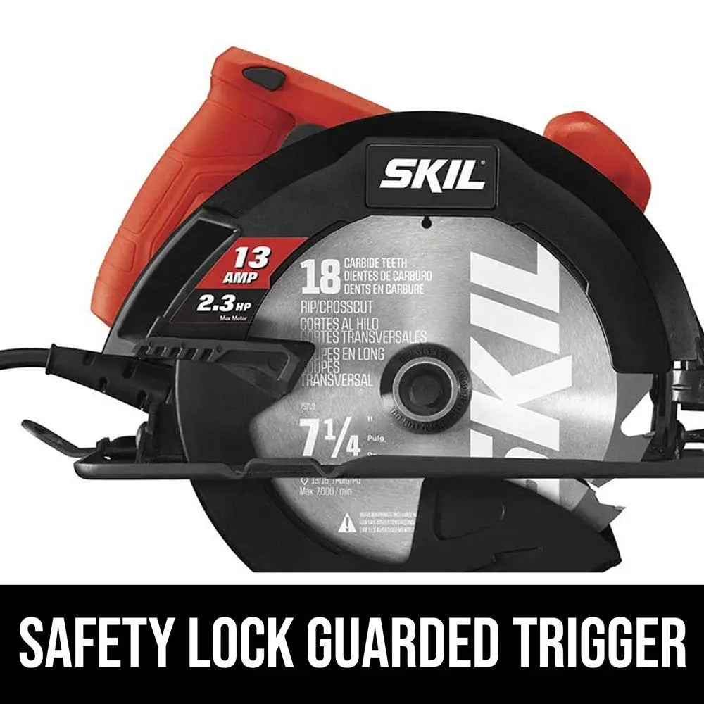 13 Amp Circular Saw With Powerful Motor Lightweight Handling