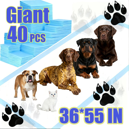 JUYHGV Dog Training Pads Super Absorbent Pee Pads 40 Count