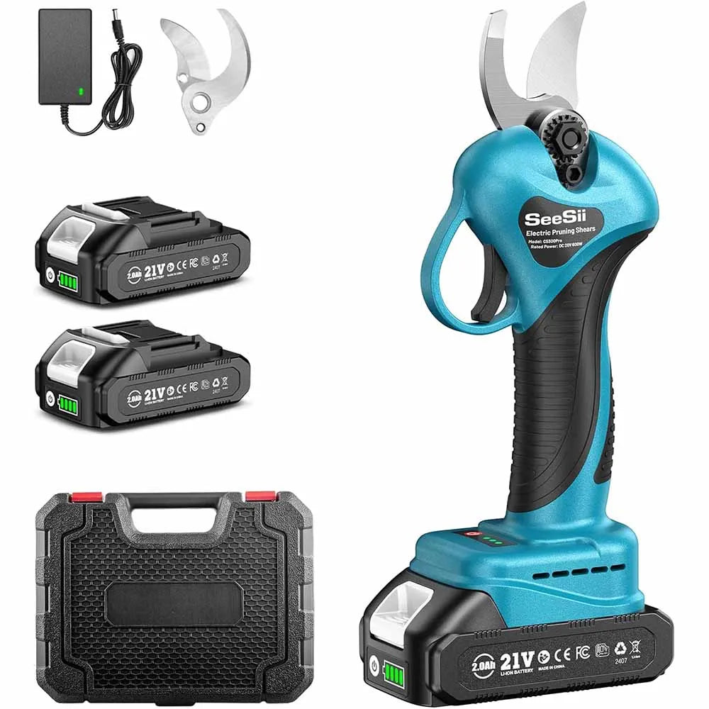Seesii Cordless Brushless Trimming Scissors Pruner For Makita 18V Battery