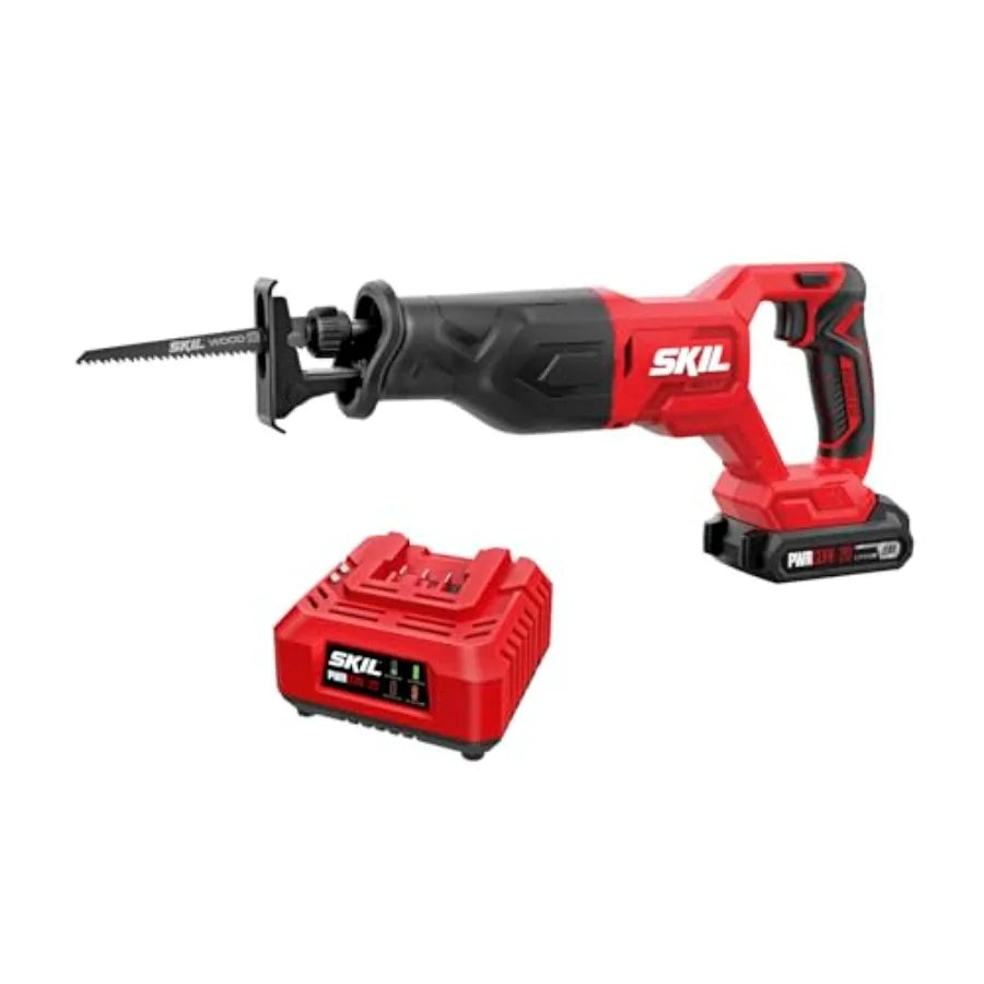 SHXI PWRCORE 20V Brushless Reciprocating Saw Kit With 2Ah Battery And Charger